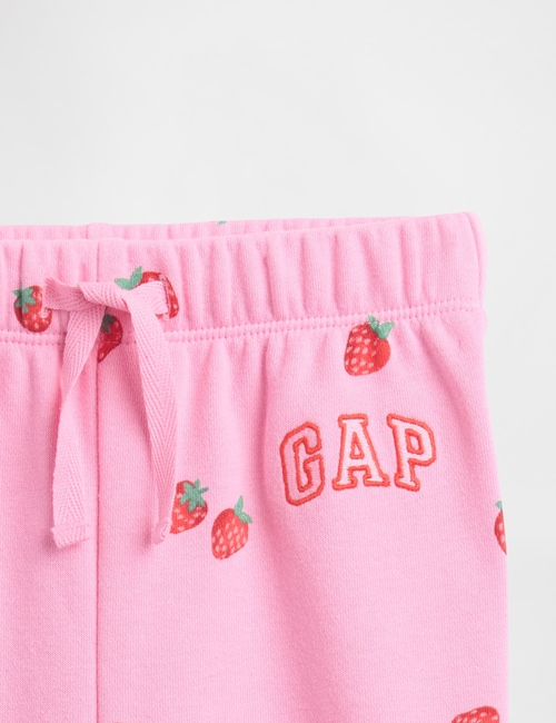 babyGap Relaxed Logo French Terry Pull-On Joggers