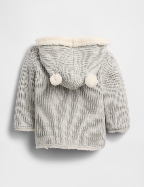 Baby Sherpa-Lined Cardigan