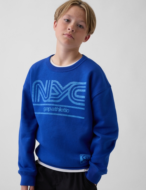 Kids Relaxed Graphic Sweatshirt