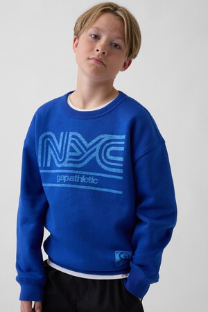 Kids Relaxed Graphic Sweatshirt