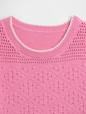Kids Relaxed Mixed-Stitch Sweater Top