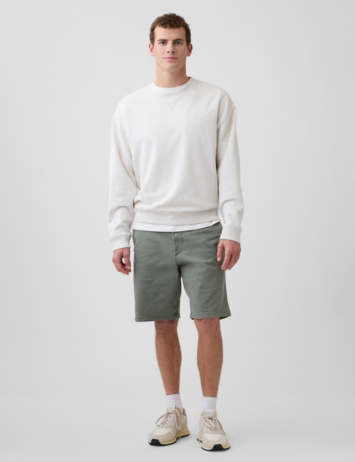 9" Essential Khaki Shorts