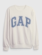 Gap logo crew neck sweatshirt