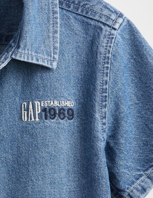 Baby & Toddler Logo Chambray Shirt