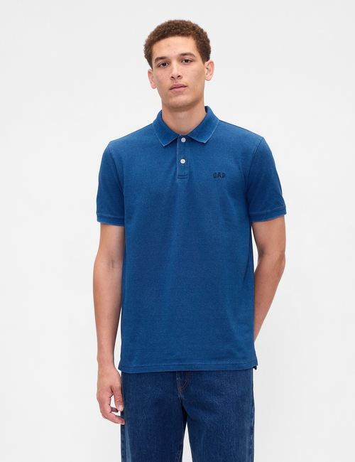 Gap Logo Pique Polo Shirt