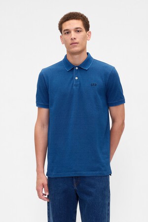 Gap Logo Pique Polo Shirt