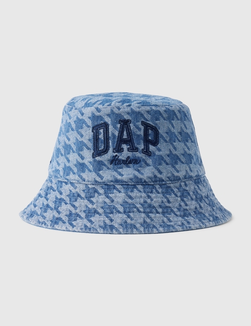 GAP × DAP Reversible Logo Denim Bucket Hat