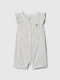 Baby Flutter Sleeve Brannan Bear Romper