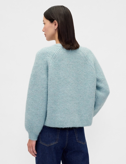 MOHAIR SHAKER CARDI