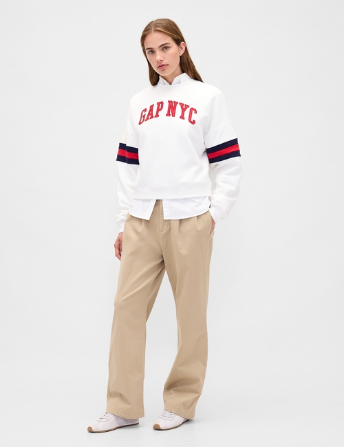 VintageSoft Logo Wedge Sweatshirt
