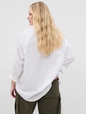 Organic Cotton Poplin Big Shirt