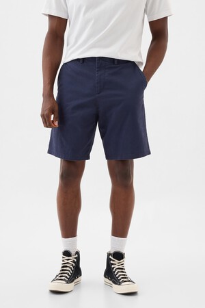 9" Essential Khaki Shorts