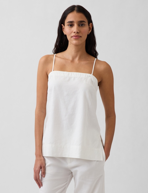 SL LONGLINE CAMI SHELL TOP