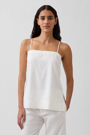 SL LONGLINE CAMI SHELL TOP