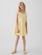 SCOOP NK LINEN DRS