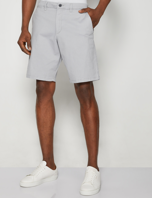 10" Essential Khaki Shorts with Washwell