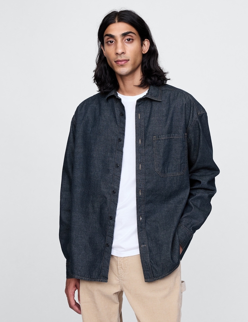 Denim Big Shirt