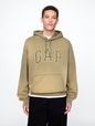 VintageSoft Oversized Logo Hoodie