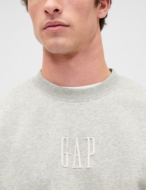 VintageSoft Oversized Logo Sweatshirt