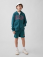 Kids Relaxed Gap Logo French Terry Pull-On Shorts