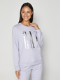 Metallic Gap Logo Sweatshirt