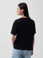 SS LINEN OVERSIZED TEE