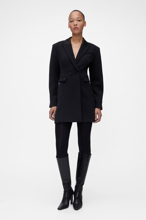 GAP STUDIO SATIN BLAZER DRESS