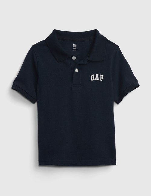 babyGap Logo Pique Polo Shirt