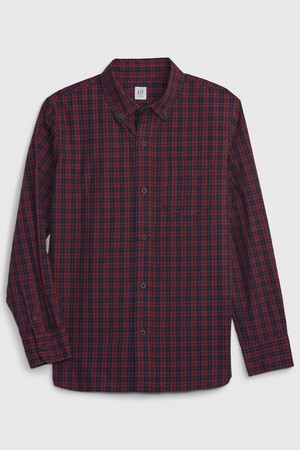 Kids Poplin Button-Down Shirt