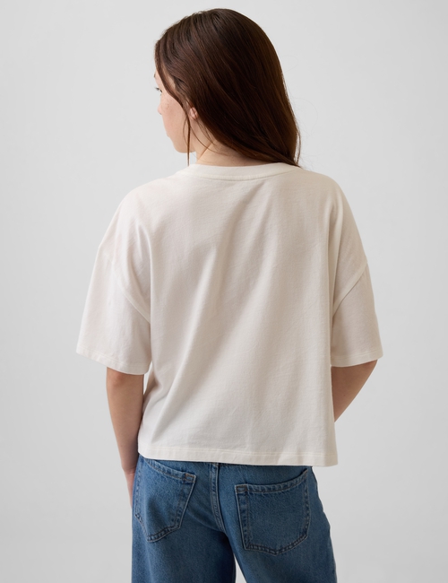 Kids Oversized Graphic Logo T-Shirt