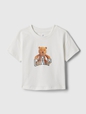 Toddler Organic Cotton Brannan Bear Arch Logo T-Shirt