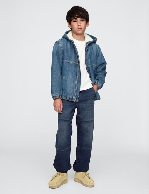 DENIM PO PARACHUTE PANT