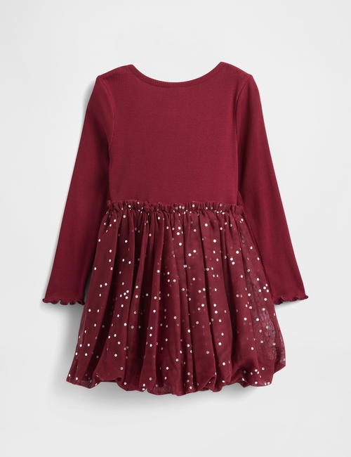 Baby & Toddler Mixed Media Bubble Dress