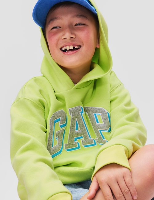 Kids Relaxed Gap Logo Hoodie