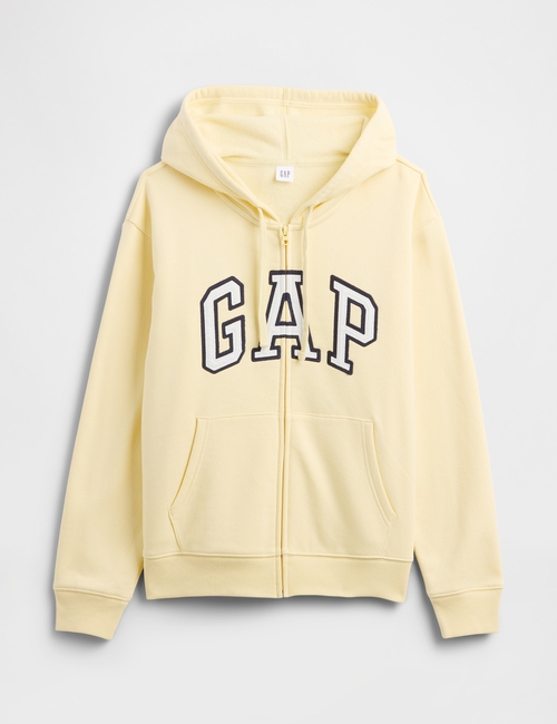 Relaxed Gap Logo Zip Hoodie