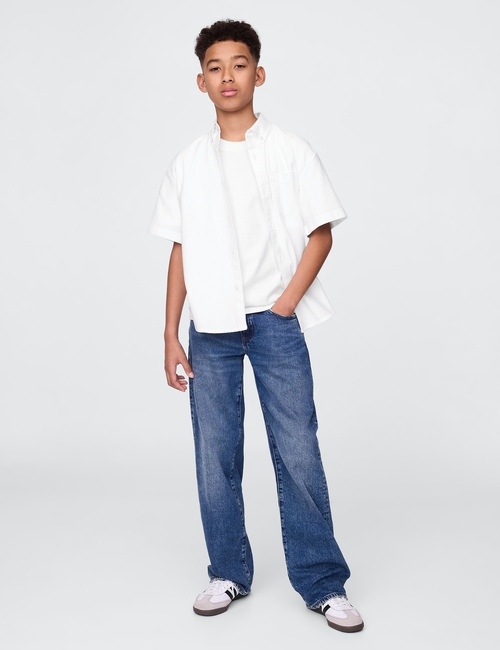 Kids Relaxed Oxford Shirt