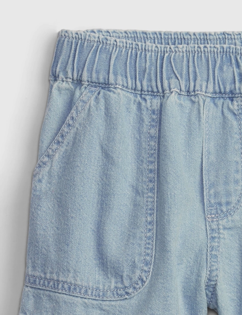Toddler Pull-On Denim Shorts
