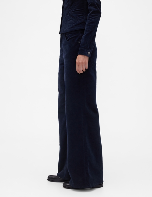 GAP STUDIO LOW RISE WIDE LEG CORD 5 PKT