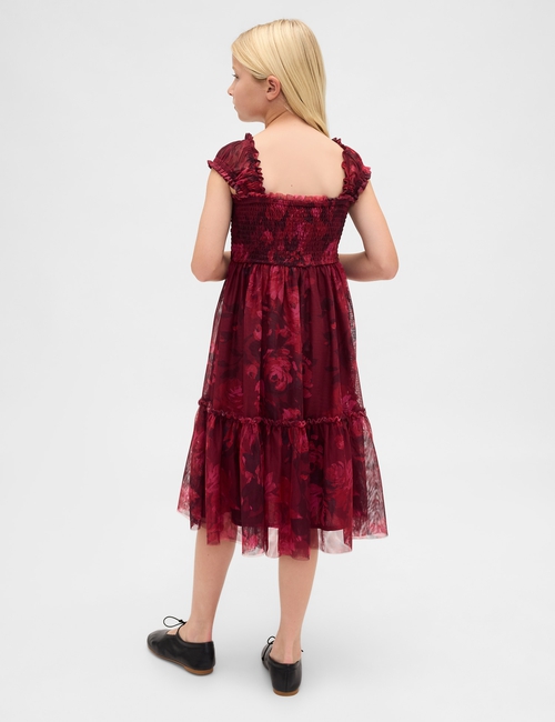 CAP SLV OCC MIDI DRESS