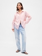 Organic Cotton Oxford Big Shirt