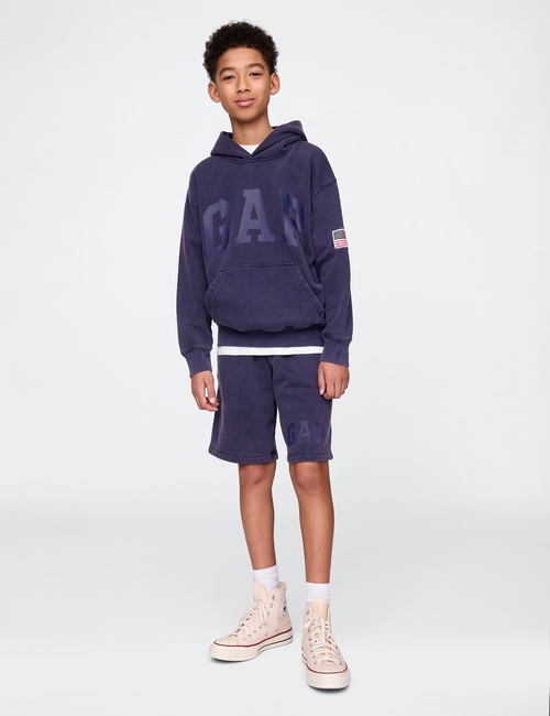 Kids VintageSoft Logo Sweat Shorts