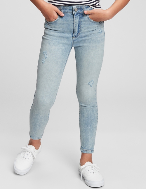 Kids High-Rise Ankle Jeggings