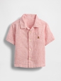 Baby & Toddler Linen-Cotton Cabana Shirt