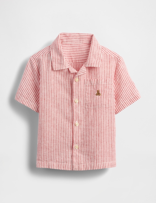 Baby & Toddler Linen-Cotton Cabana Shirt