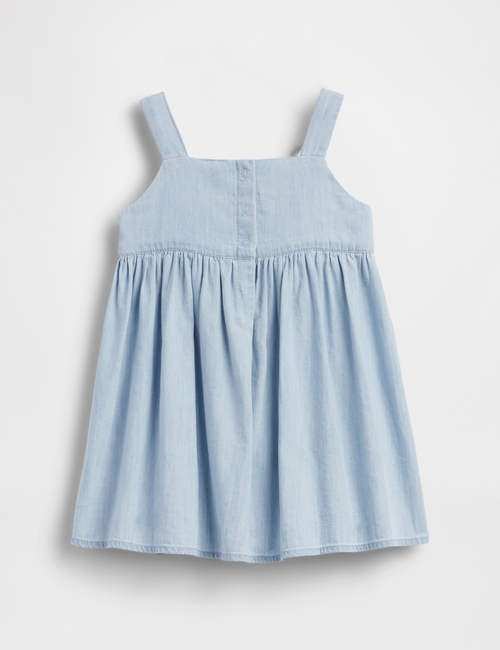Baby & Toddler Denim Bow Dress