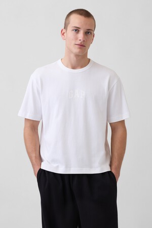 Heavyweight Relaxed 1969 Logo Crop T-shirt