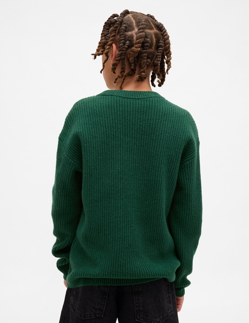 Kids CashSoft Relaxed Crewneck Sweater