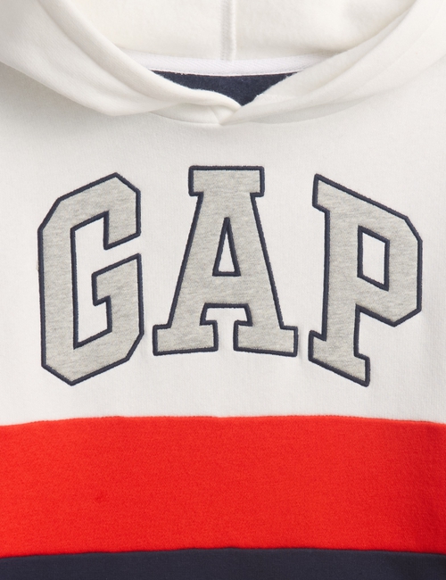 Kids Relaxed Gap Logo Colorblock Hoodie