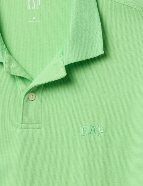 Gap Logo Pique Polo Shirt