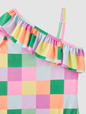Toddler 100% Recycled Asymmetric Swim One-Piece